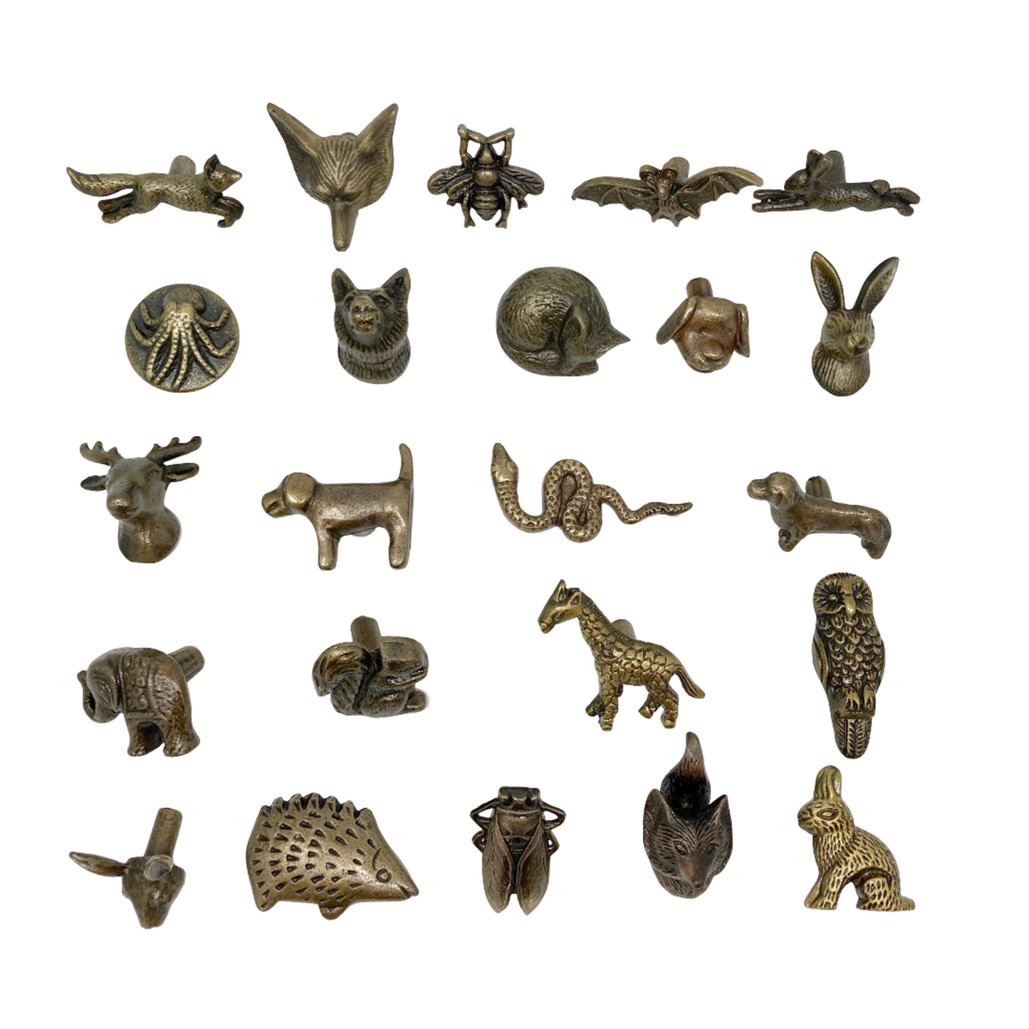Owl Vintage Animal Knob
