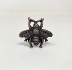 ANTIQUE COPPER Bumble Bee Knob- Knob Home decor drawer pull