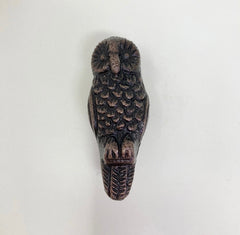 ANTIQUE COPPER Owl Knob | Drawer Pull Animal Knob Cabinet