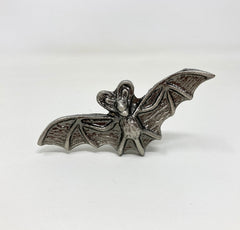 ANTIQUE PEWTER Bat Animal Knob | Drawer Pull Door Knob Dresser