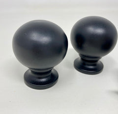 BLACK Finish Bubble Ball Knob x 1 | Wardrobe | Modern | Kitchen Replacement Knob | Furniture Knob | Cabinet Knob | Iron