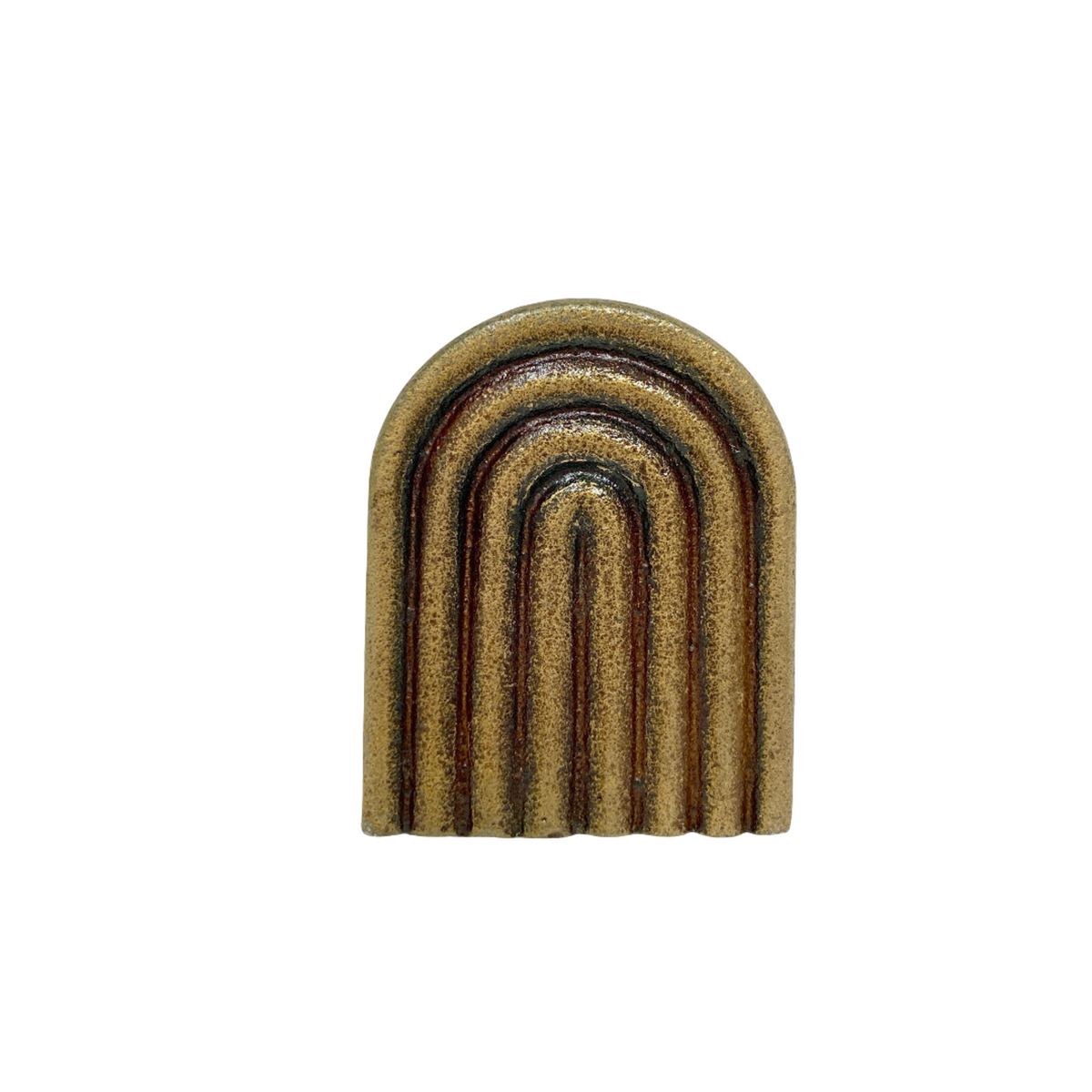 Large Art Deco Arch Knob
