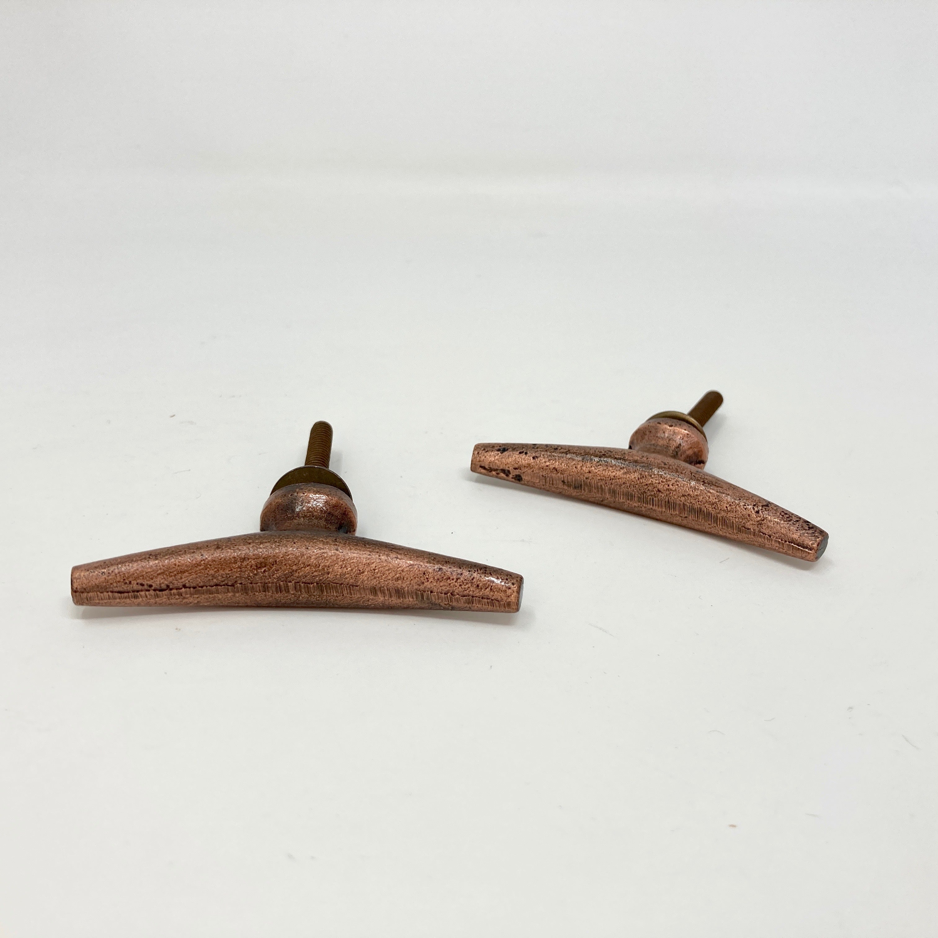 Boat Cleat Antique Copper Knob Nautical Metal Drawer Door Knob Drawer Pull