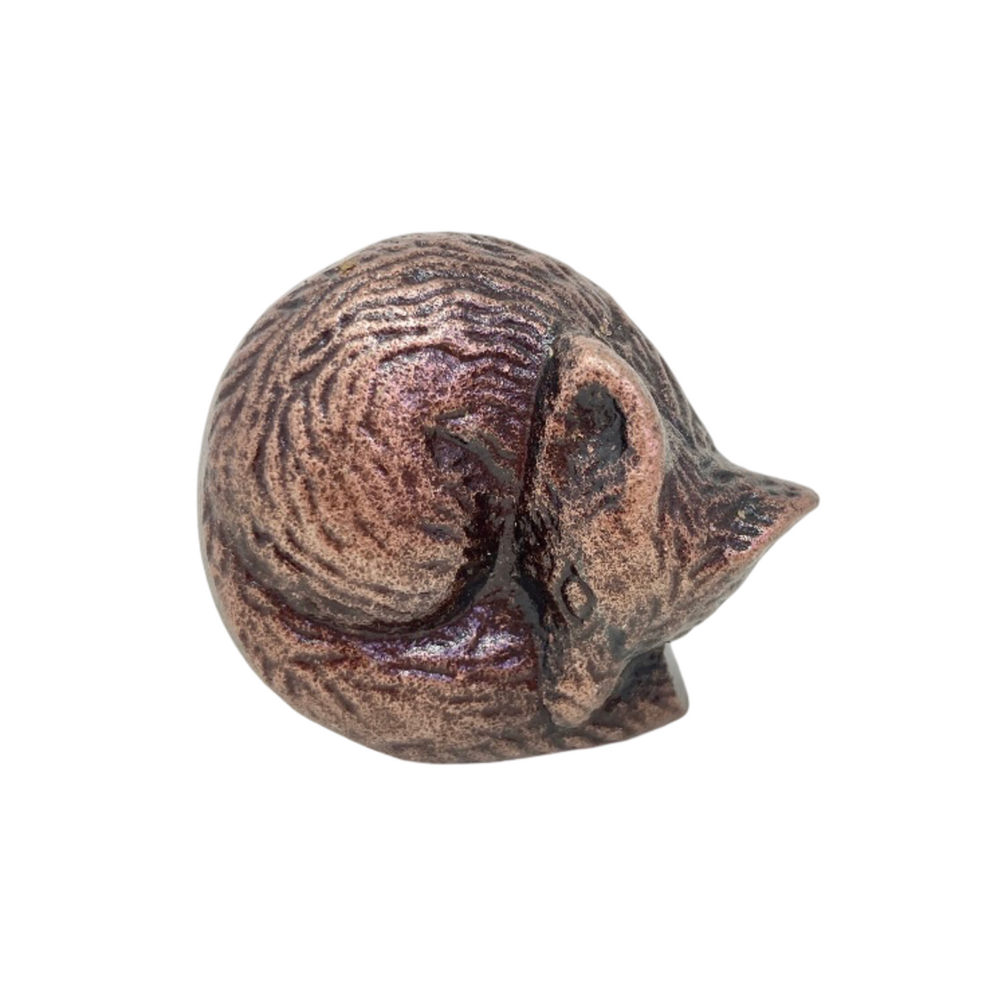 Sleeping Fox Vintage Animal Knob