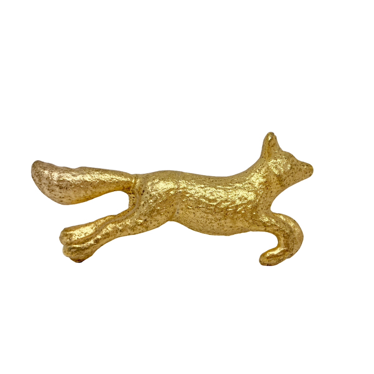 Running Fox Vintage Animal Knob