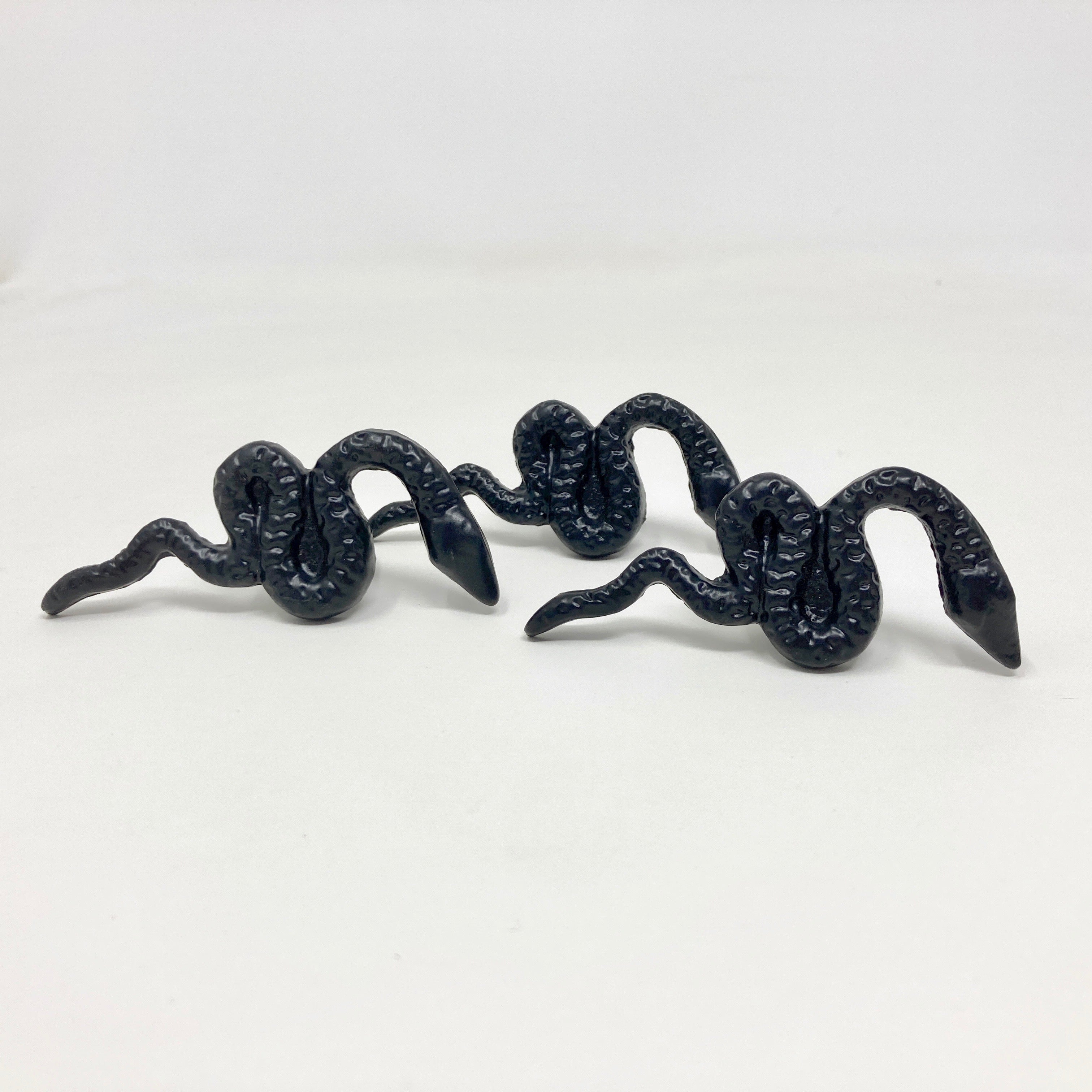 Black Snake Metal Knob | Handle Kitchen Cupboard Home