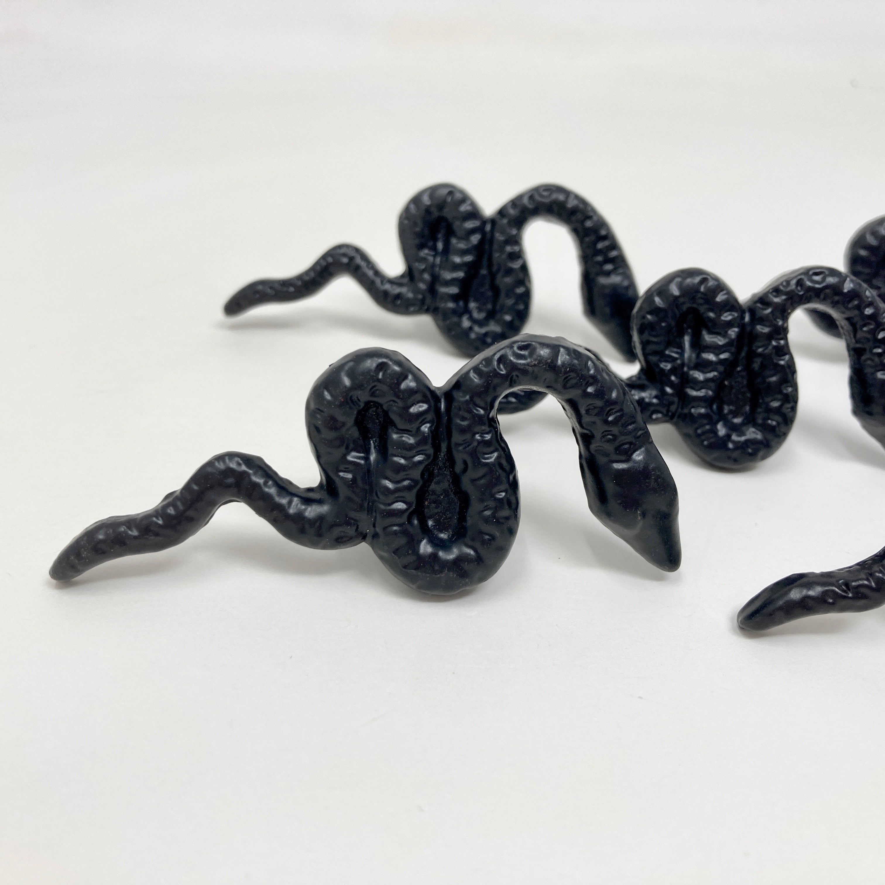 Black Snake Metal Knob | Handle Kitchen Cupboard Home