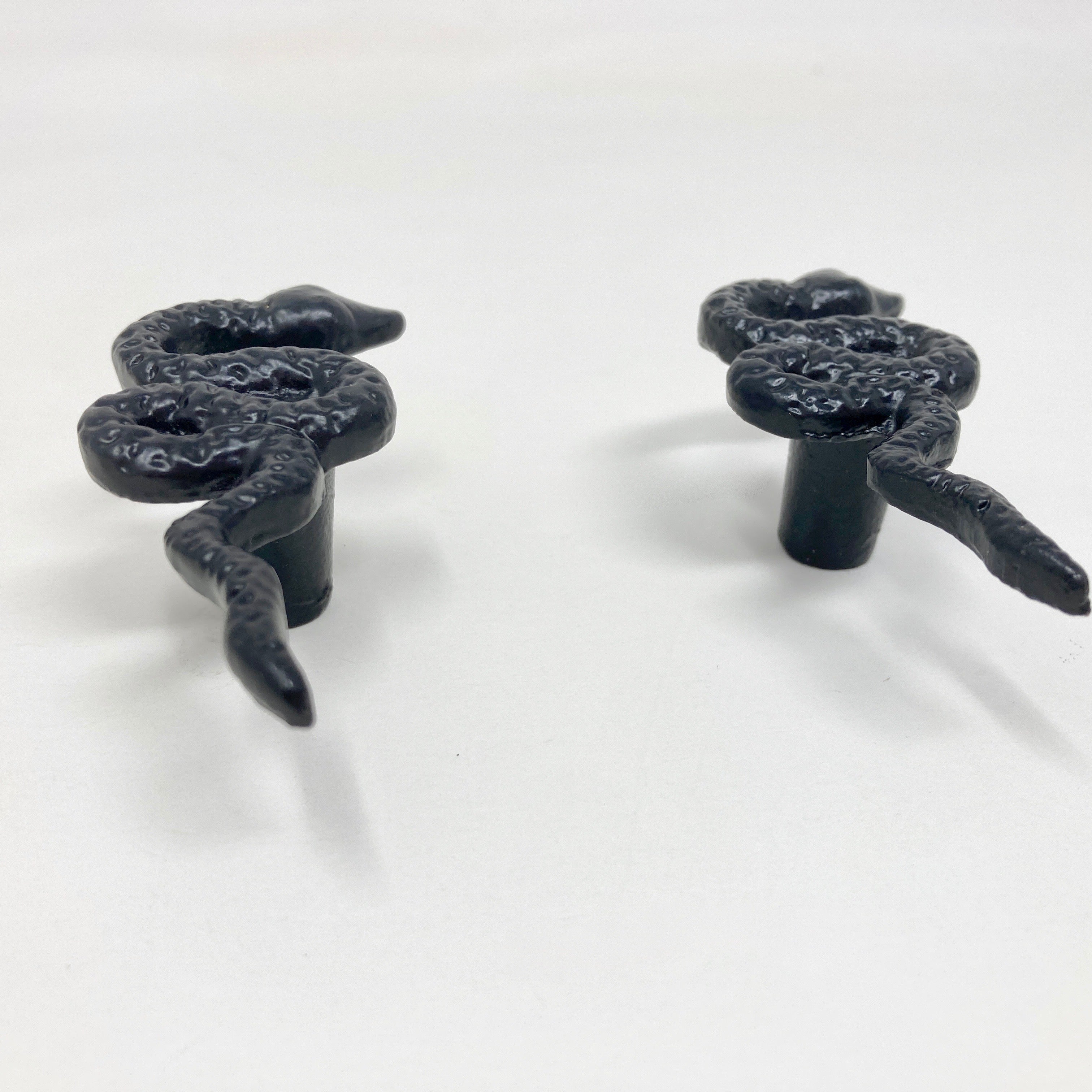 Black Snake Metal Knob | Handle Kitchen Cupboard Home