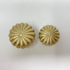 Sunflower Pull Knob Solid Brass 25mm or 30mm | Kitchen Replacement Knob, Furniture Knob, Cabinet Knob, Kitchen Door Knob