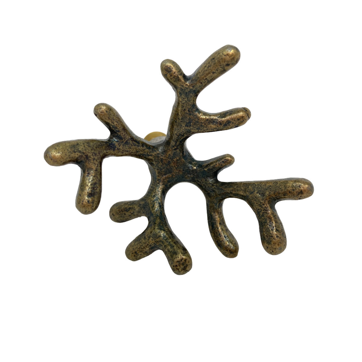 Large Coral Knob