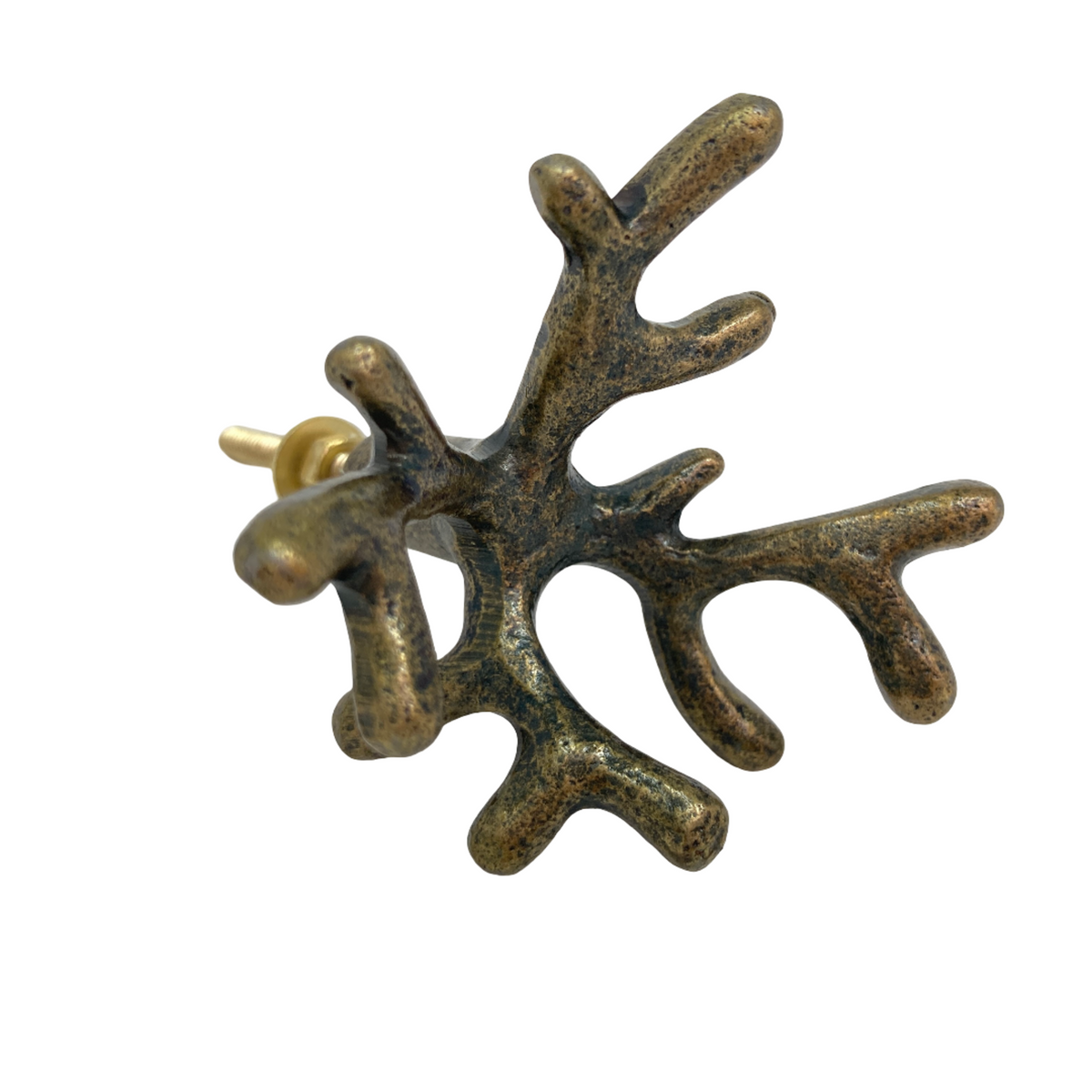 Large Coral Knob