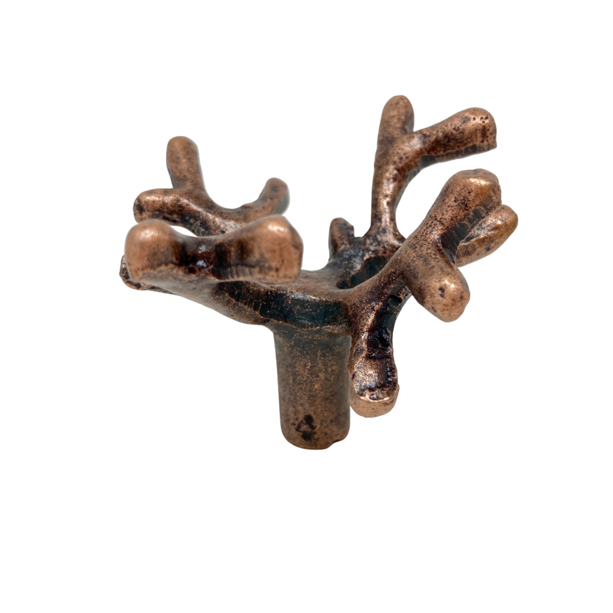 Large Coral Knob