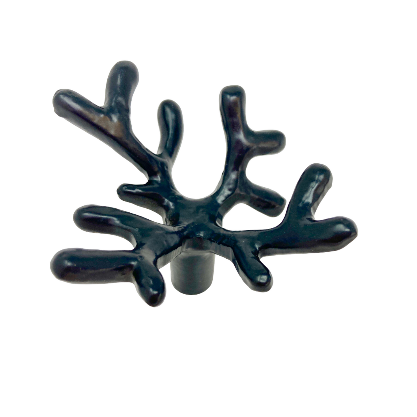 Large Coral Knob
