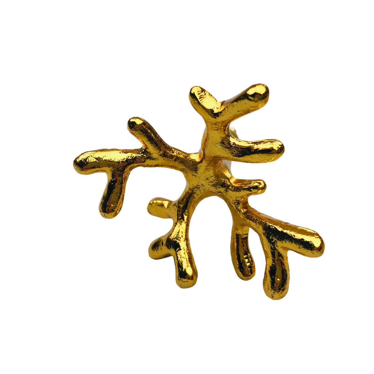 Large Coral Knob