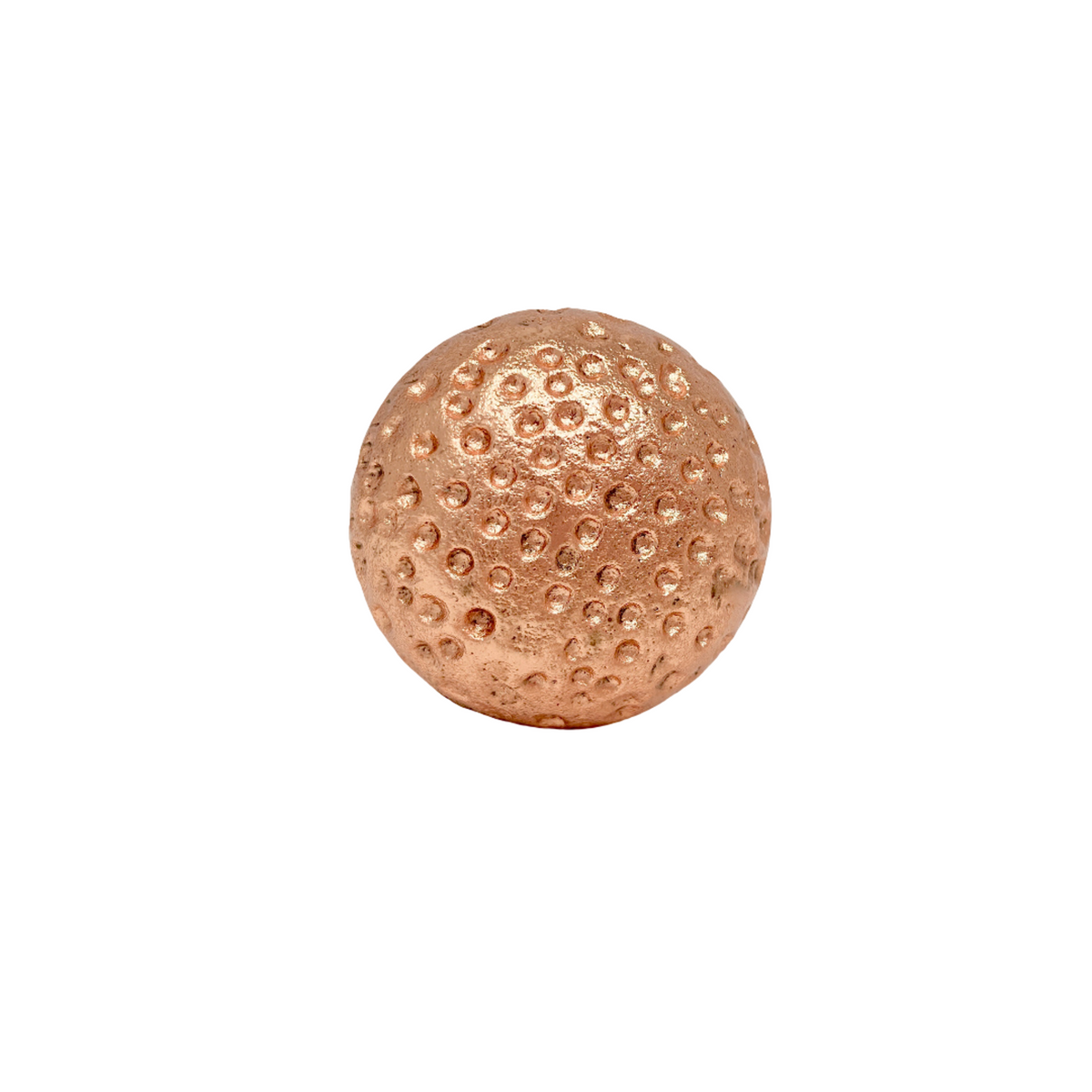 Copper Hammered Knob Or Cup Handle