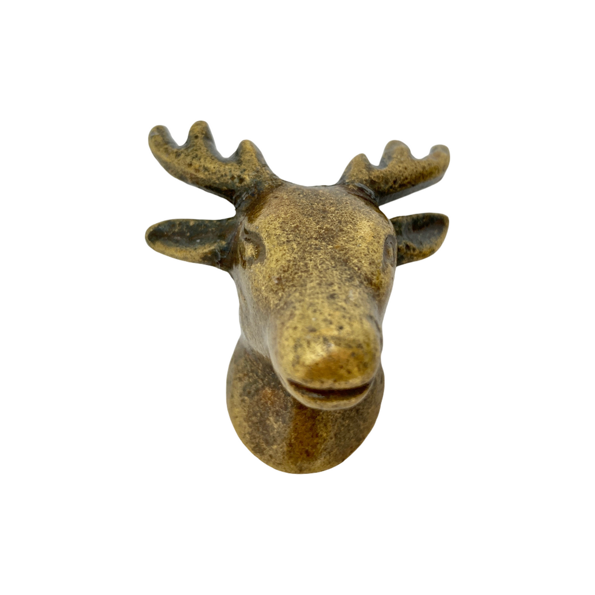 Stag's Head Deer Vintage Animal Knob