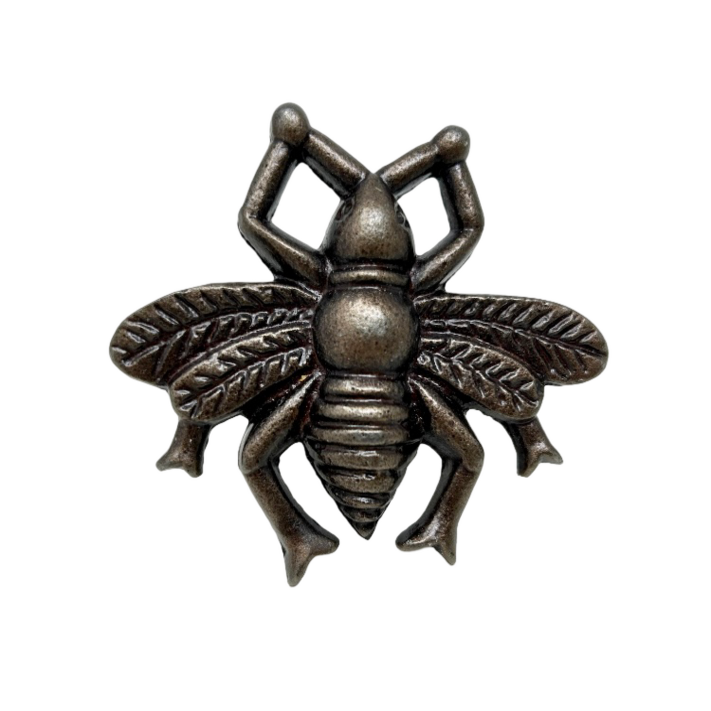 Large Antique Brass Bee Hook