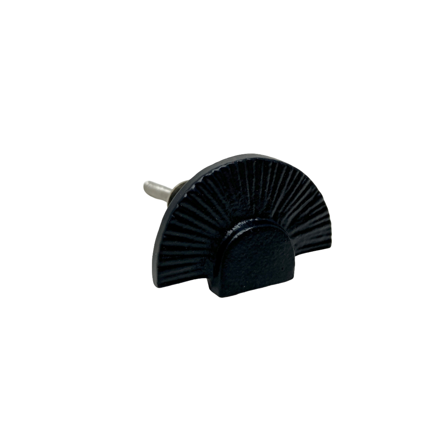 Art Deco Half Fan Knob