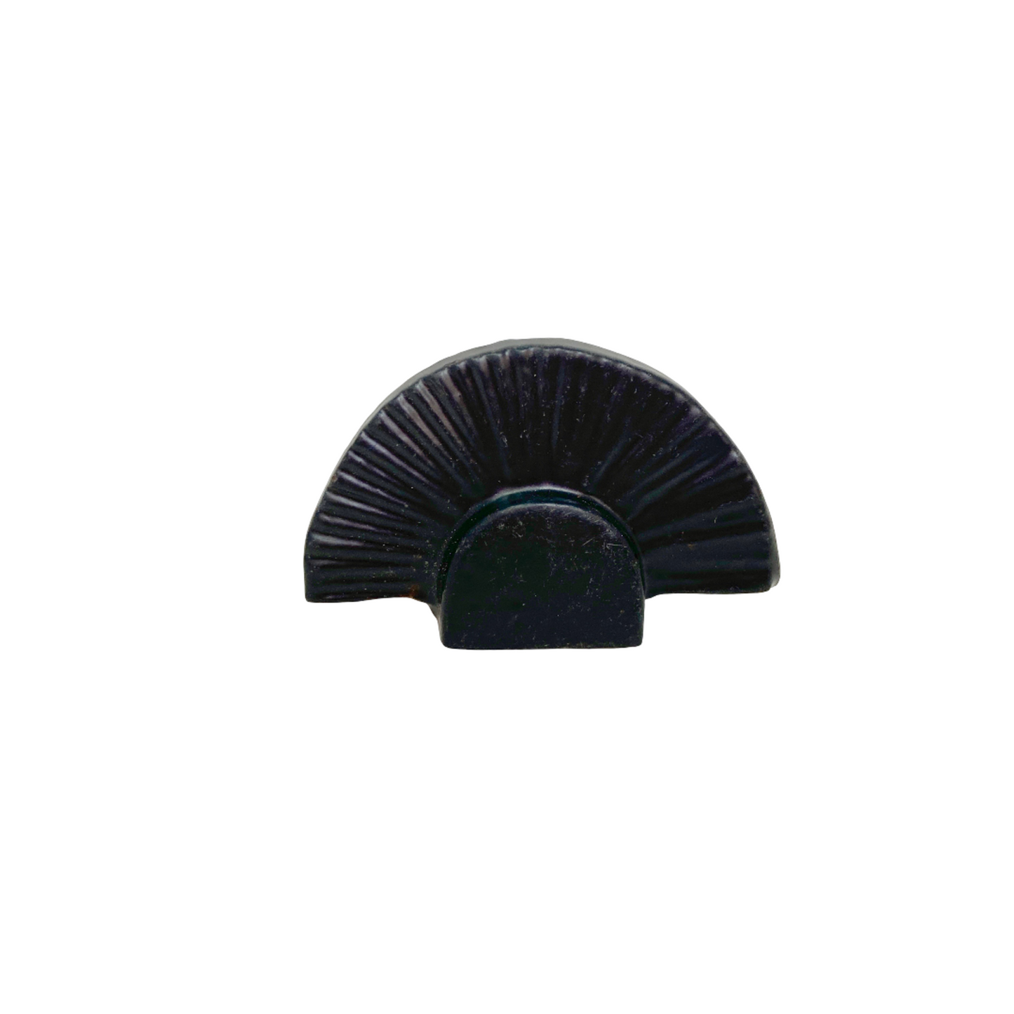 Art Deco Half Fan Knob