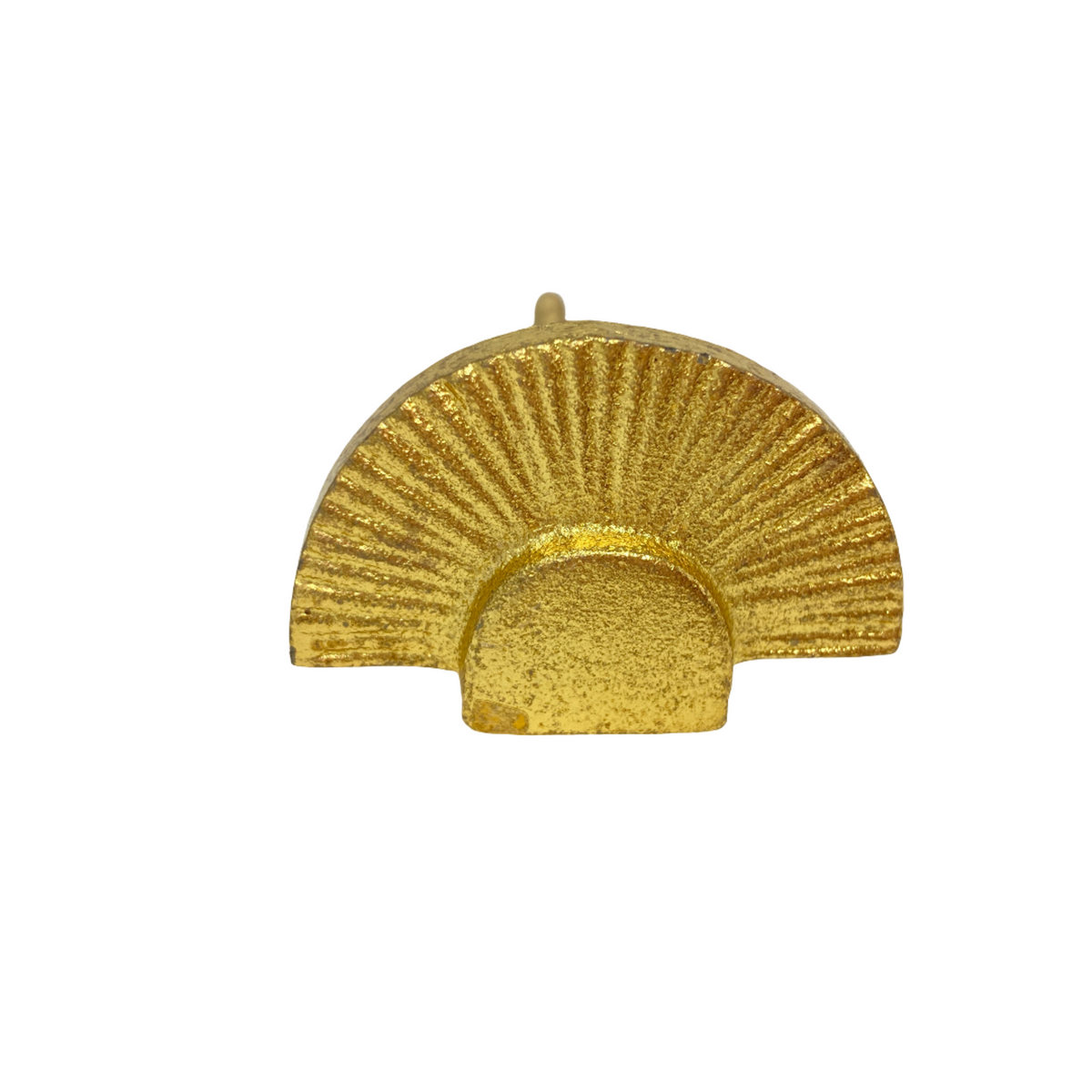 Art Deco Half Fan Knob