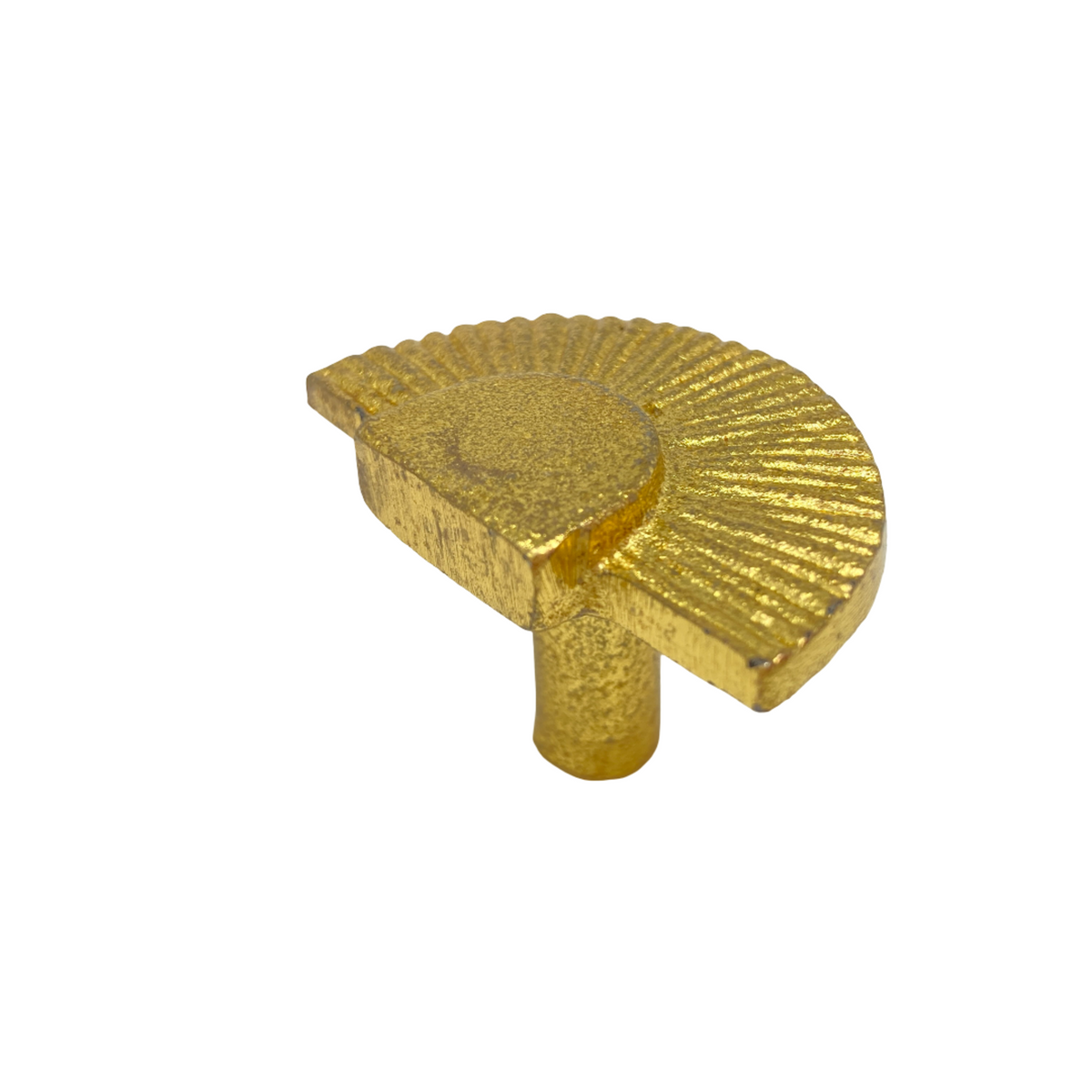 Art Deco Half Fan Knob