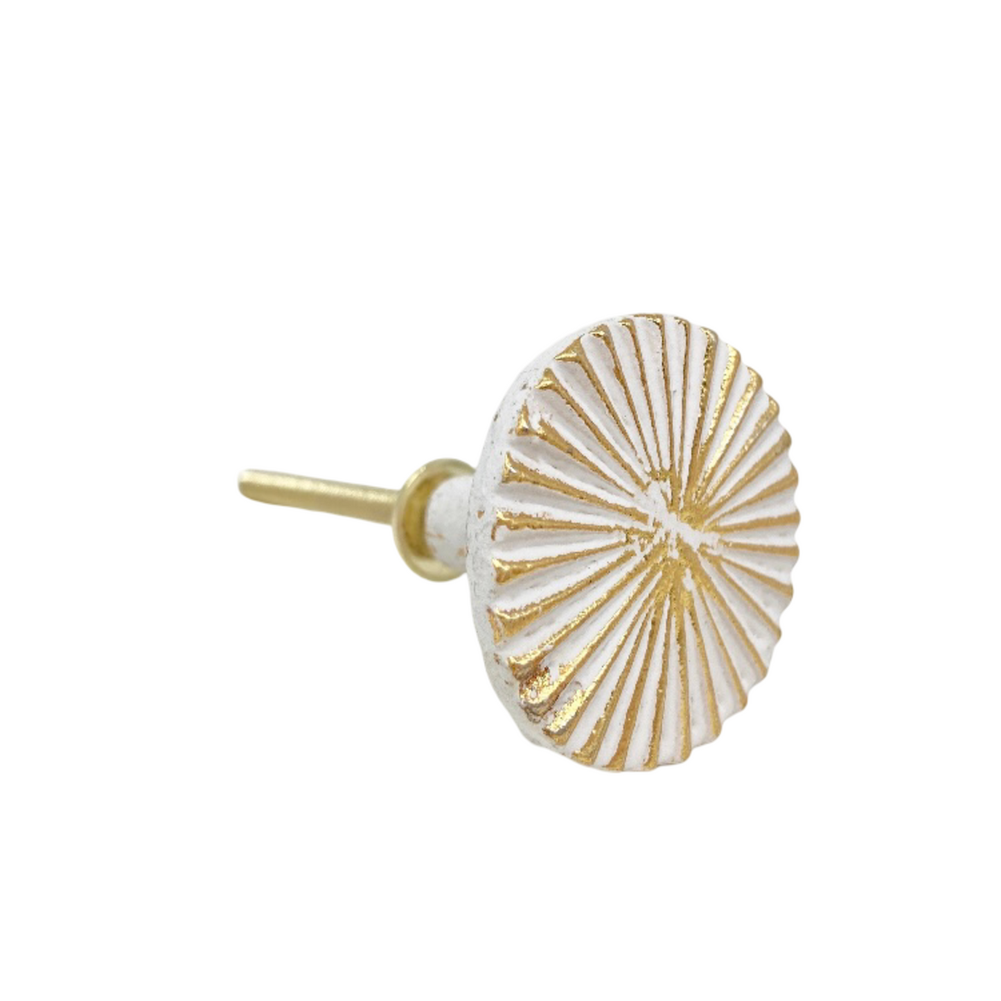 Art Deco Fan Knob - 2 Sizes