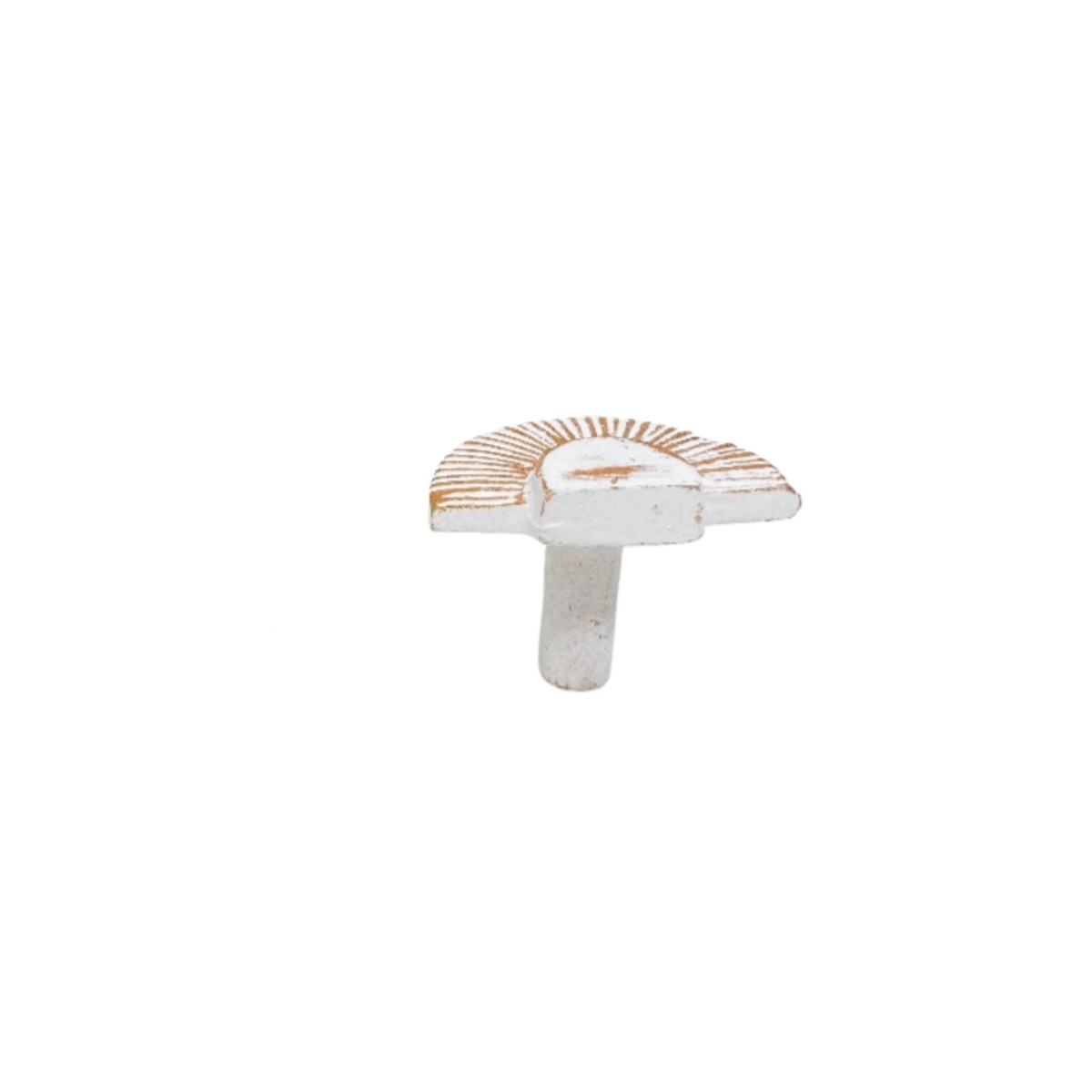 Art Deco Half Fan Knob