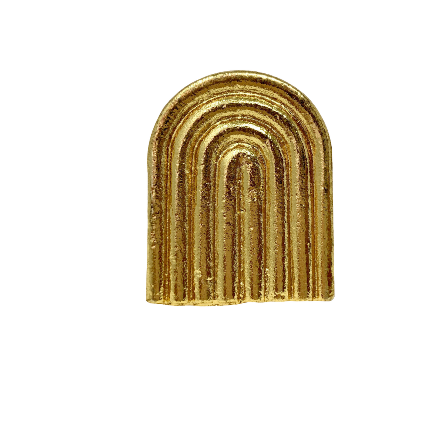 Large Art Deco Arch Knob