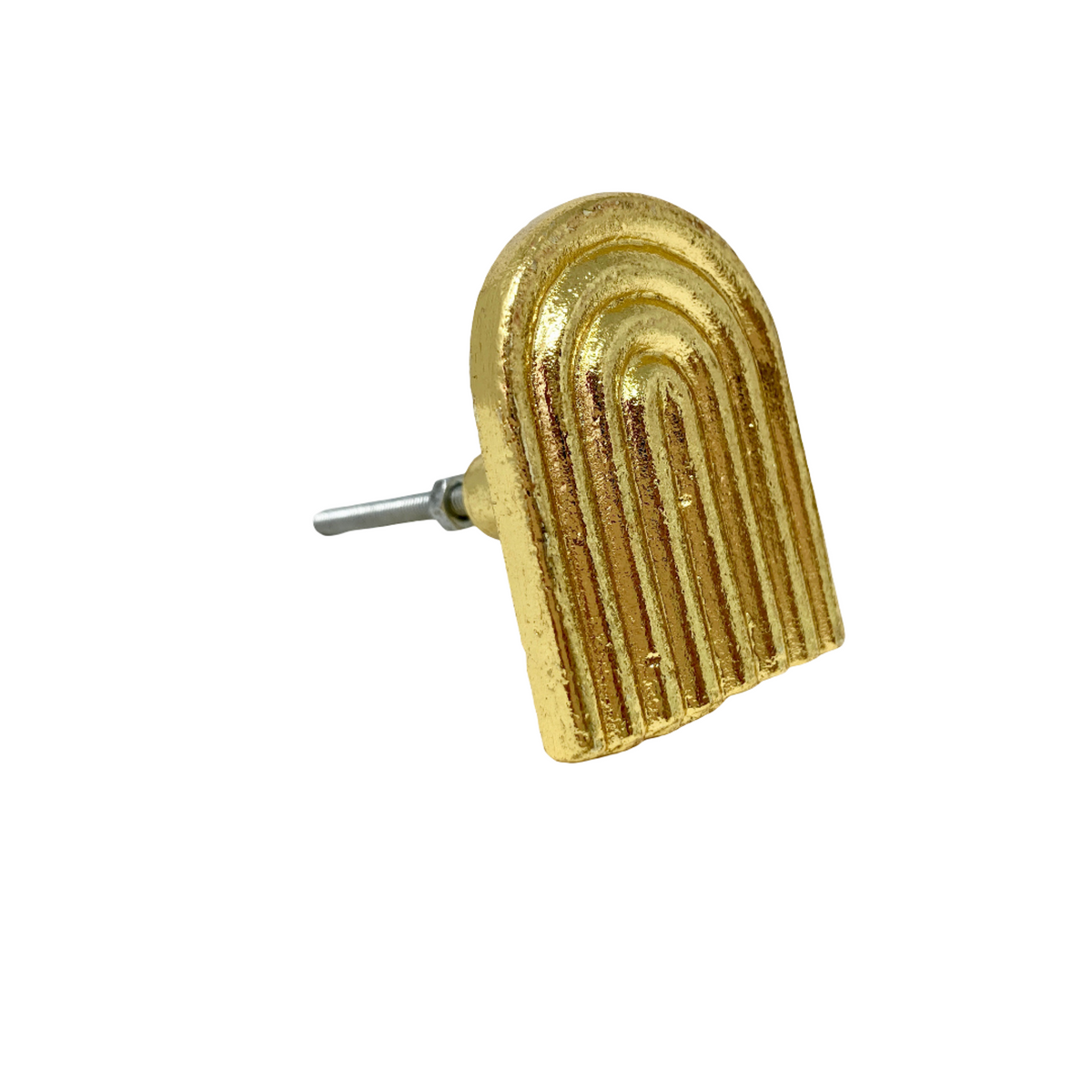 Large Art Deco Arch Knob