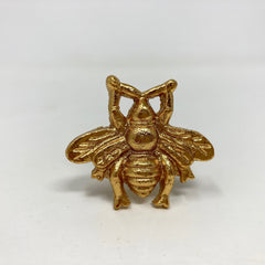 Golden Bumble Bee Knob- Knob Home decor drawer pull