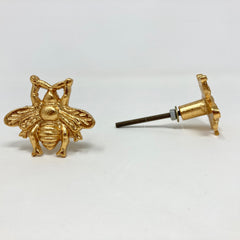 Golden Bumble Bee Knob- Knob Home decor drawer pull