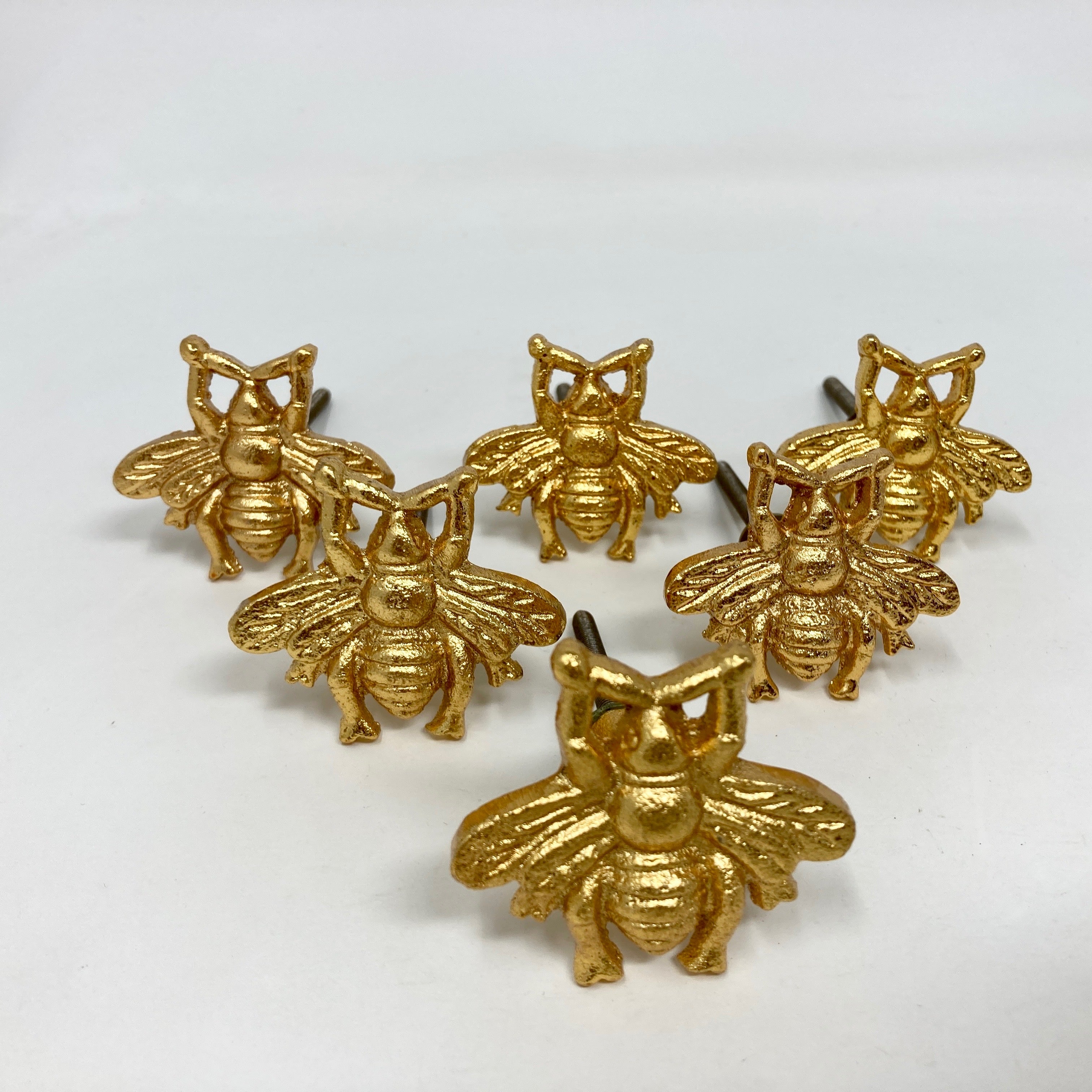 Golden Bumble Bee Knob- Knob Home decor drawer pull