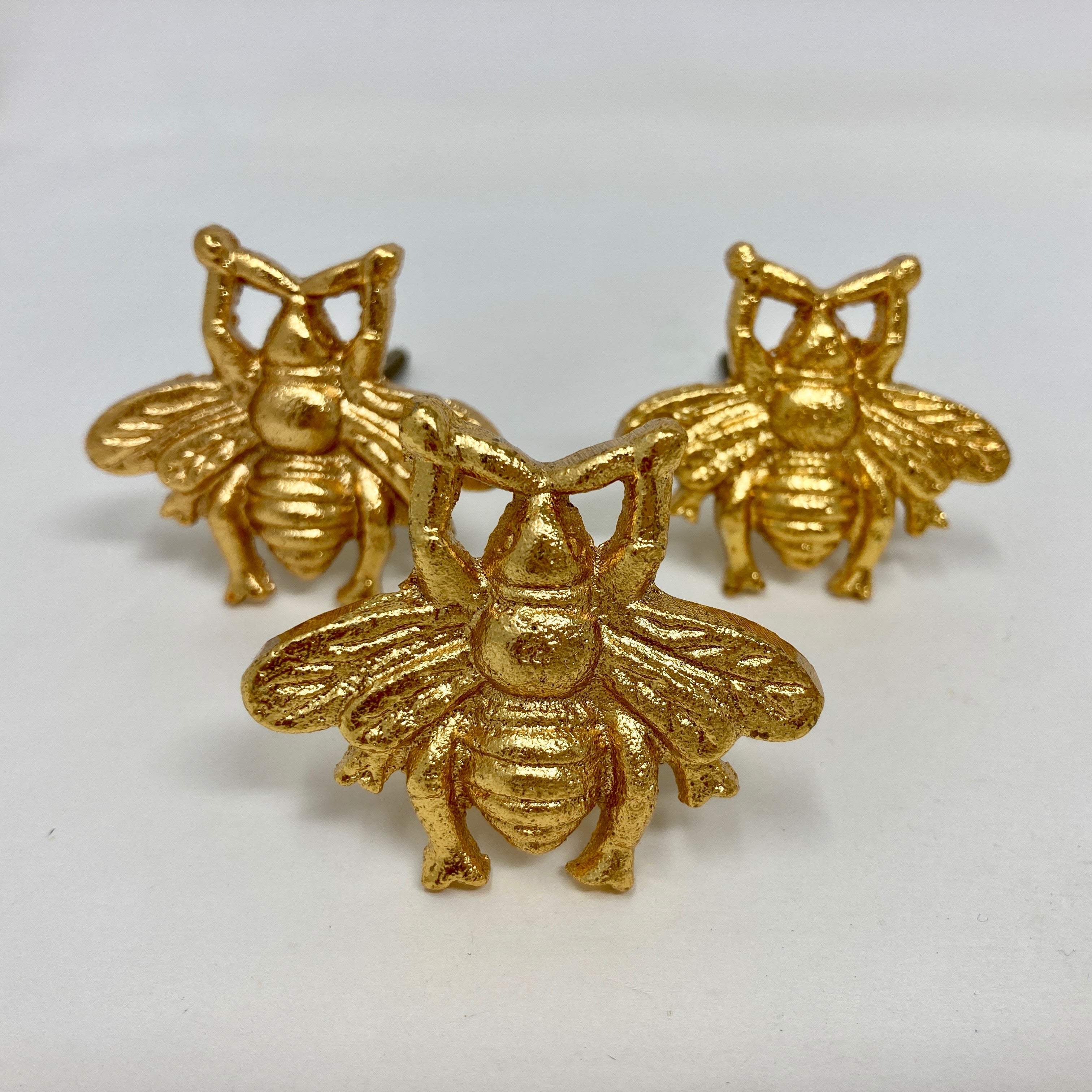 Golden Bumble Bee Knob- Knob Home decor drawer pull