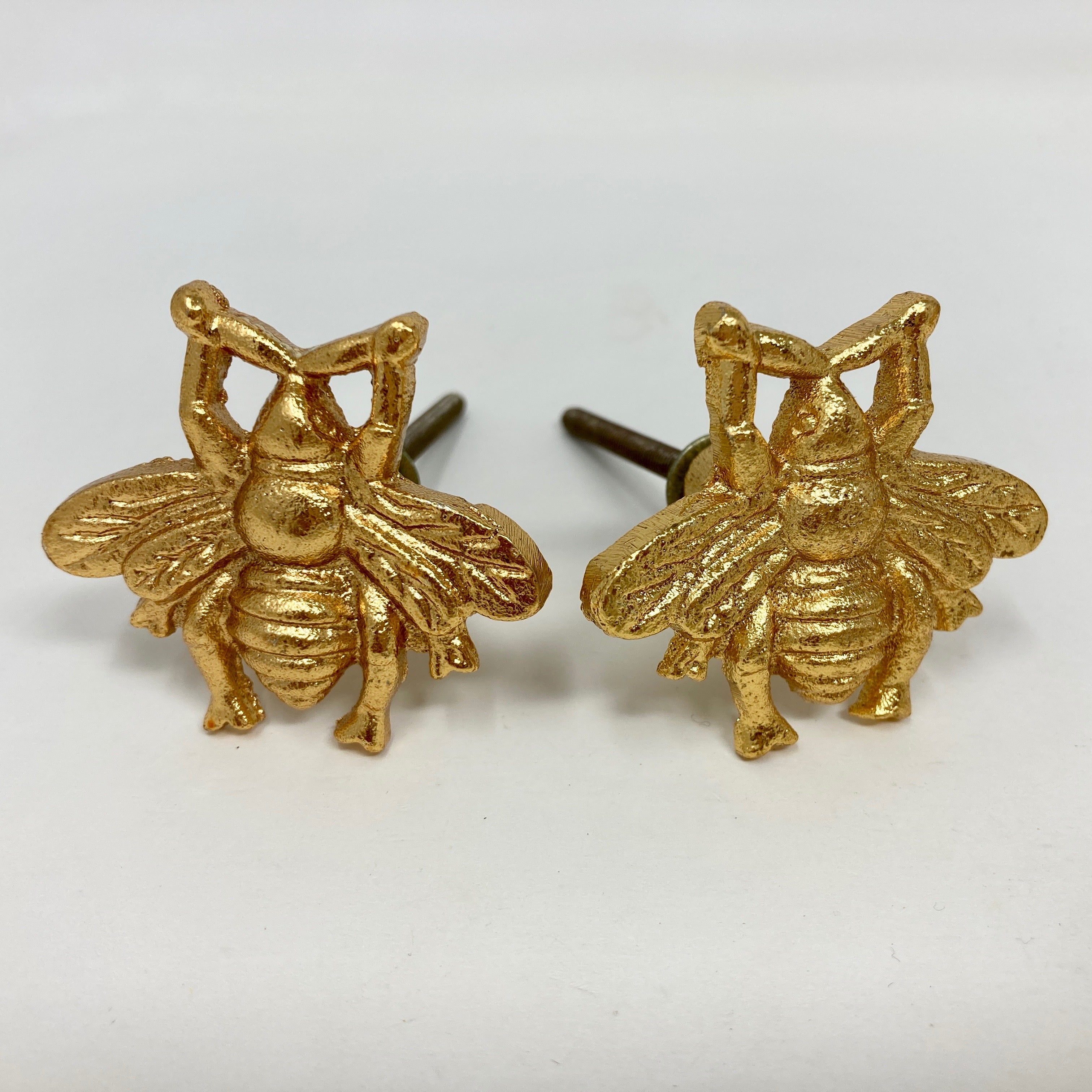 Golden Bumble Bee Knob- Knob Home decor drawer pull