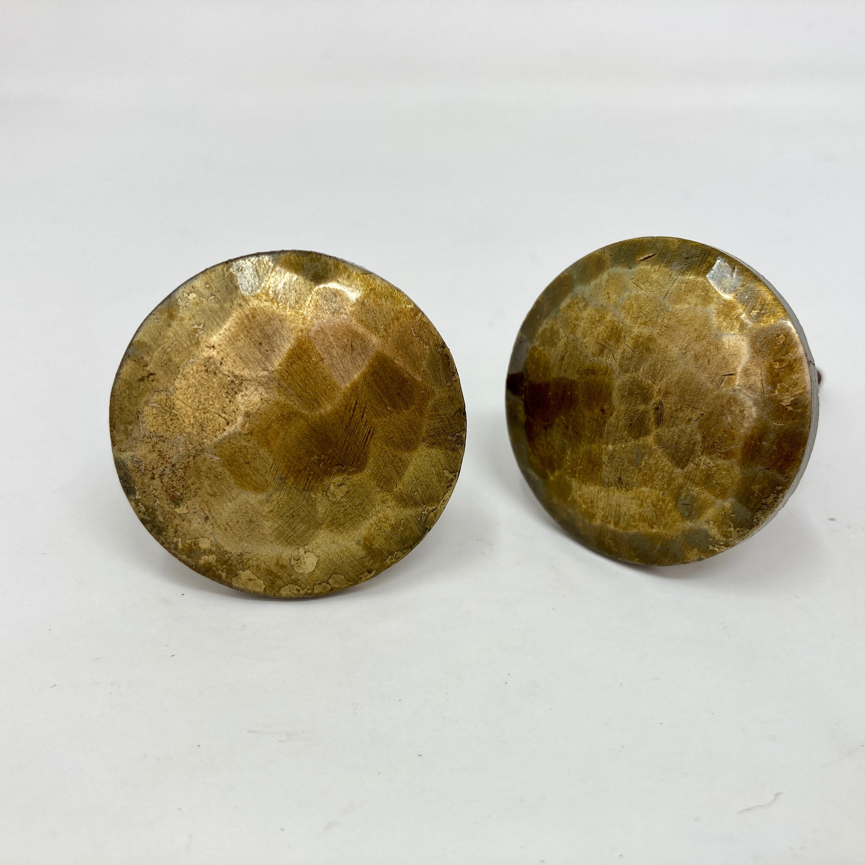 Hammered Antique Brass Knob | Kitchen Replacement | Home decor drawer pull