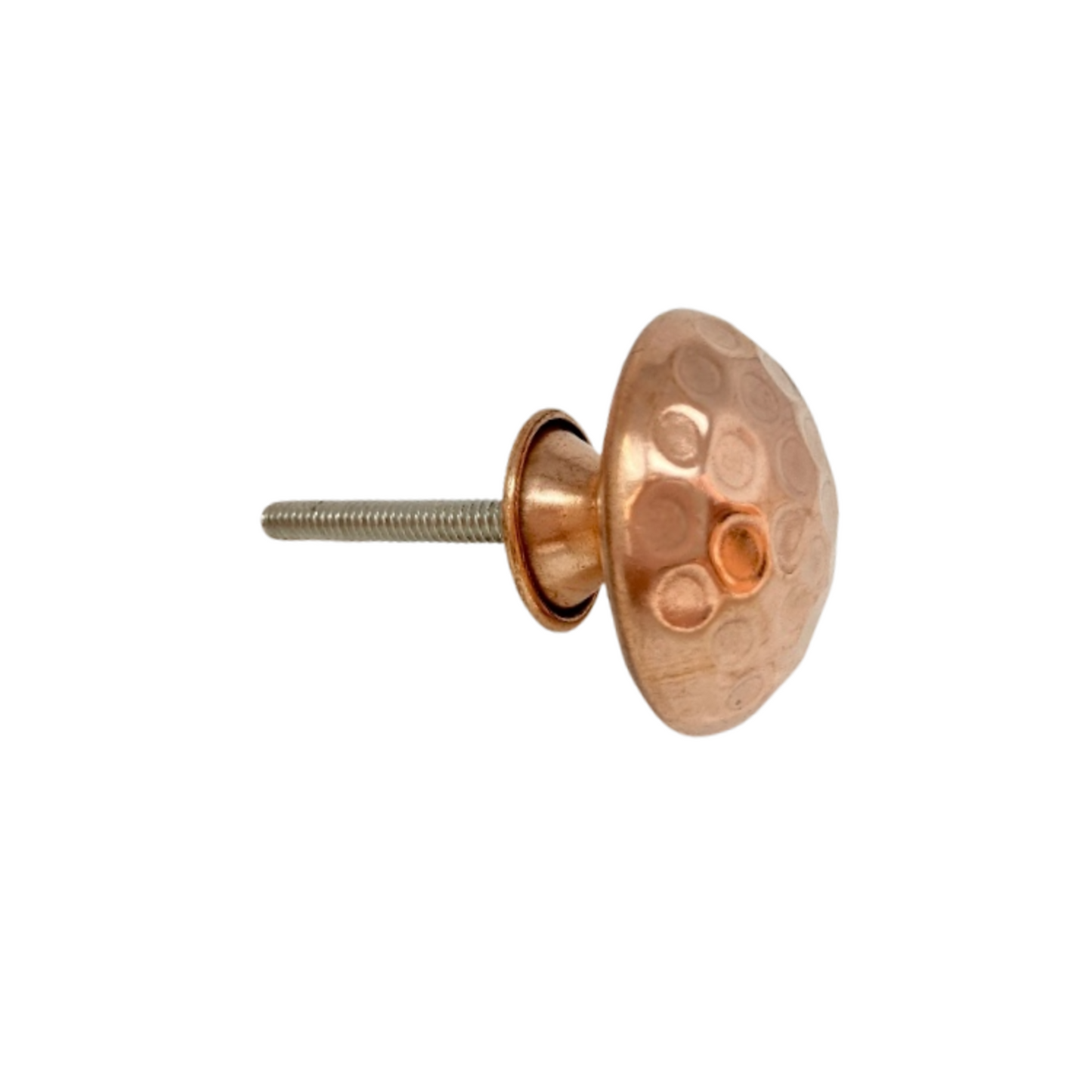Hammered Brass Knob