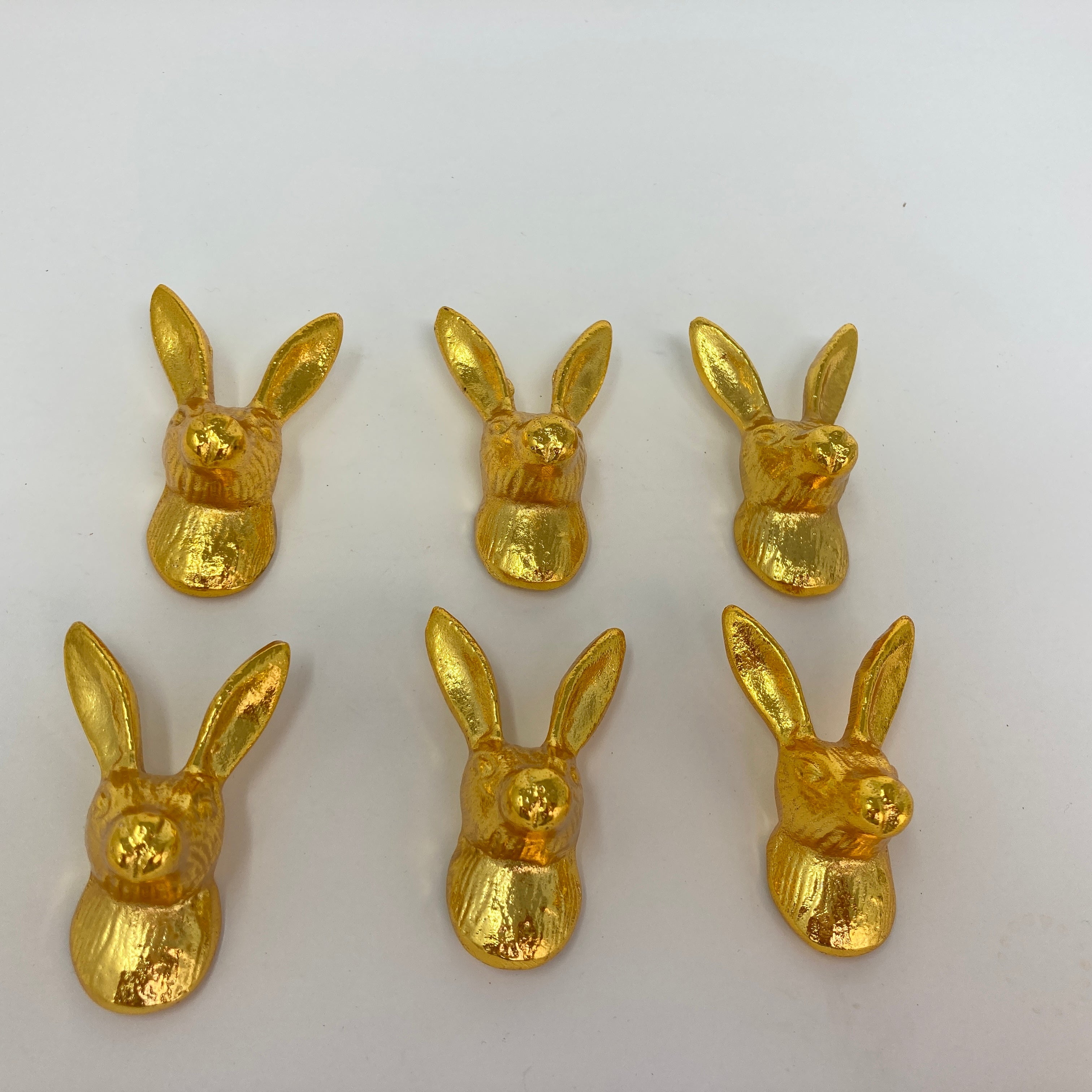 Gold Hare Rabbit Drawer Door Pull Knob Animal Handle Kitchen Cupboard Home