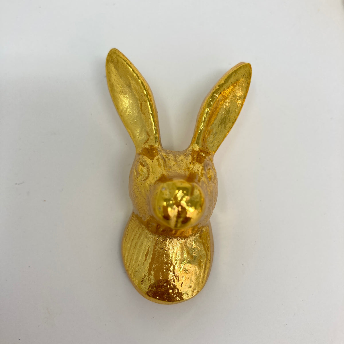 Gold Hare Rabbit Drawer Door Pull Knob Animal Handle Kitchen Cupboard Home