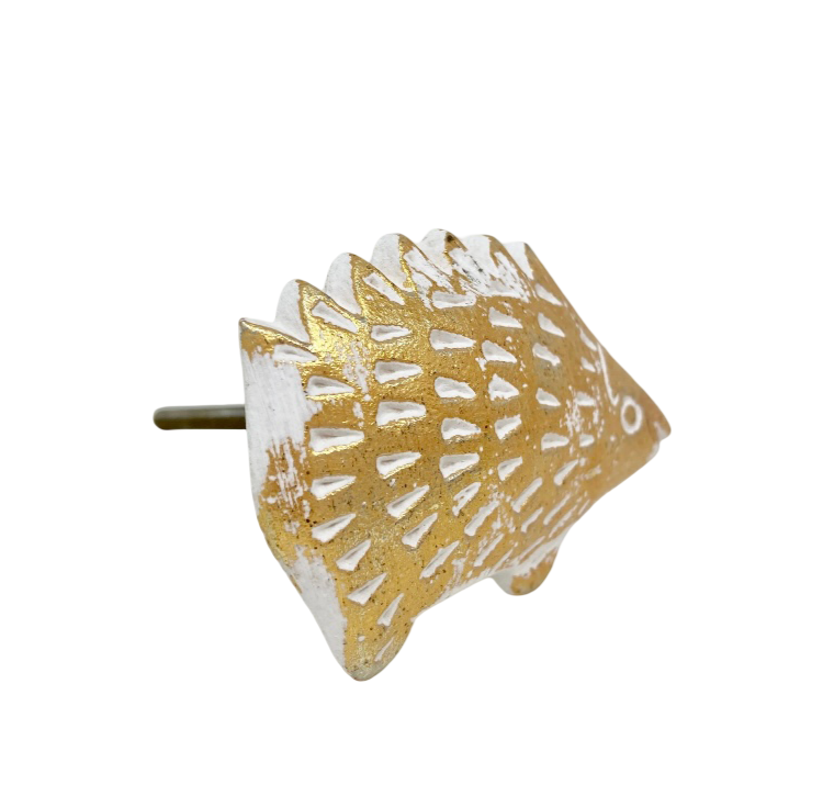 Hedgehog Vintage Animal Knob