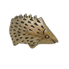 Hedgehog Vintage Animal Knob