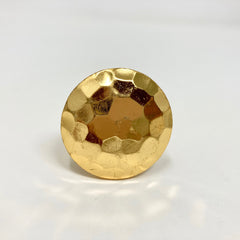 Hammered Gold Knob | Kitchen Replacement | Home decor drawer pull