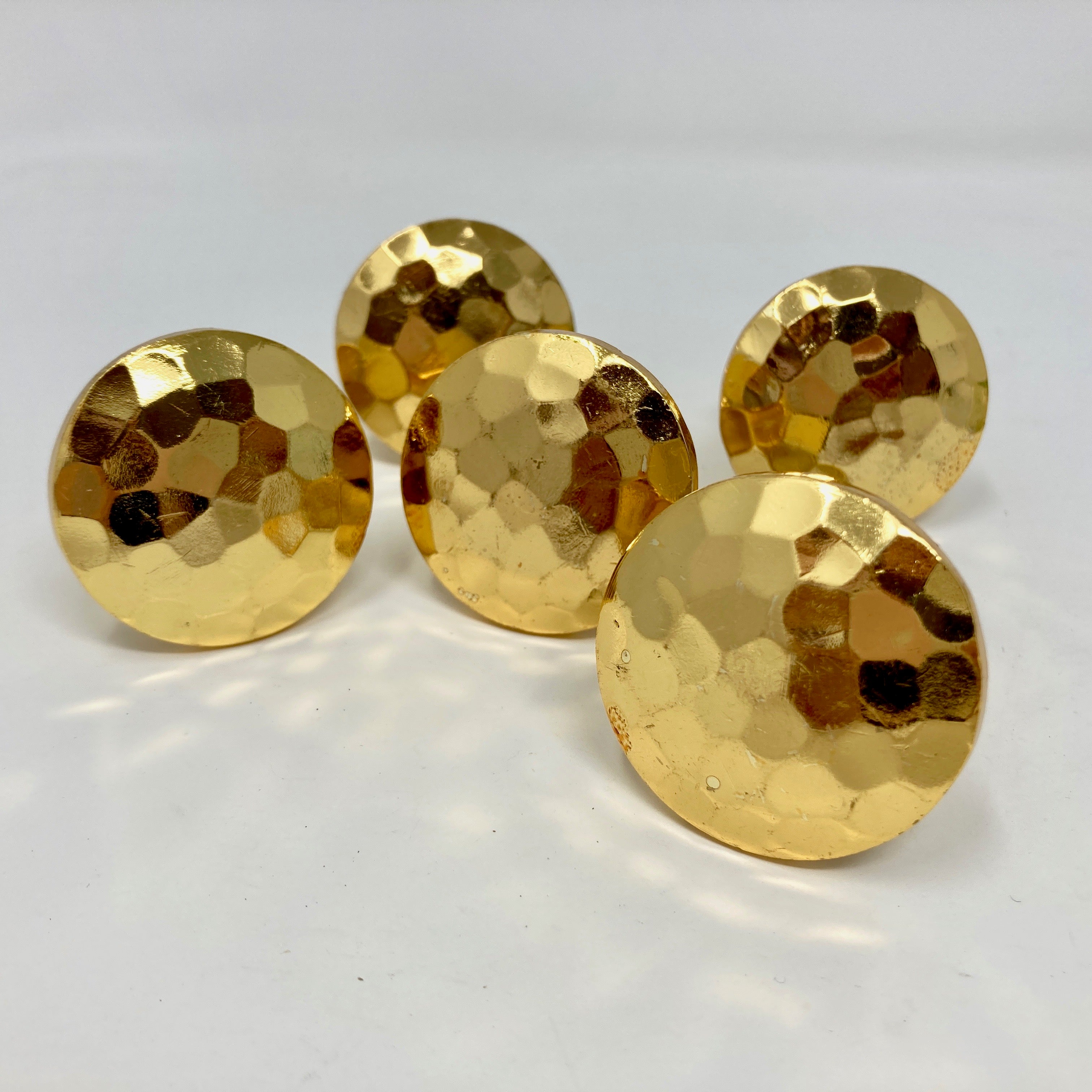 Hammered Gold Knob | Kitchen Replacement | Home decor drawer pull