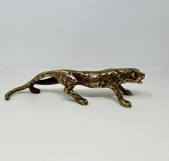 Antique Brass Leopard / Jaguar / Tiger Brass Door Handle 100% Brass