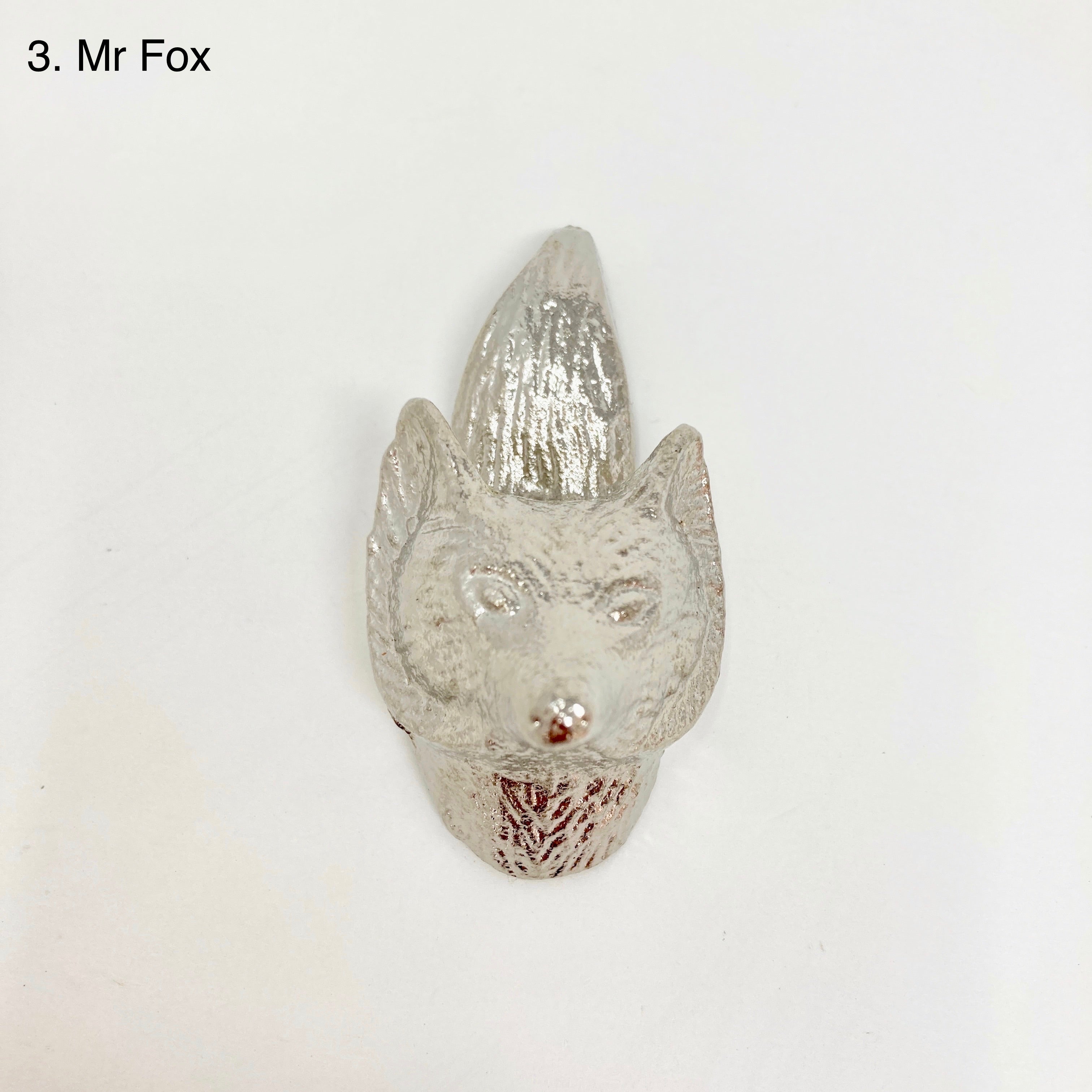 Silver Animal Metal Drawer Knob Drawer Pulls Cupboard Door Bedroom Kitchen Upcycle