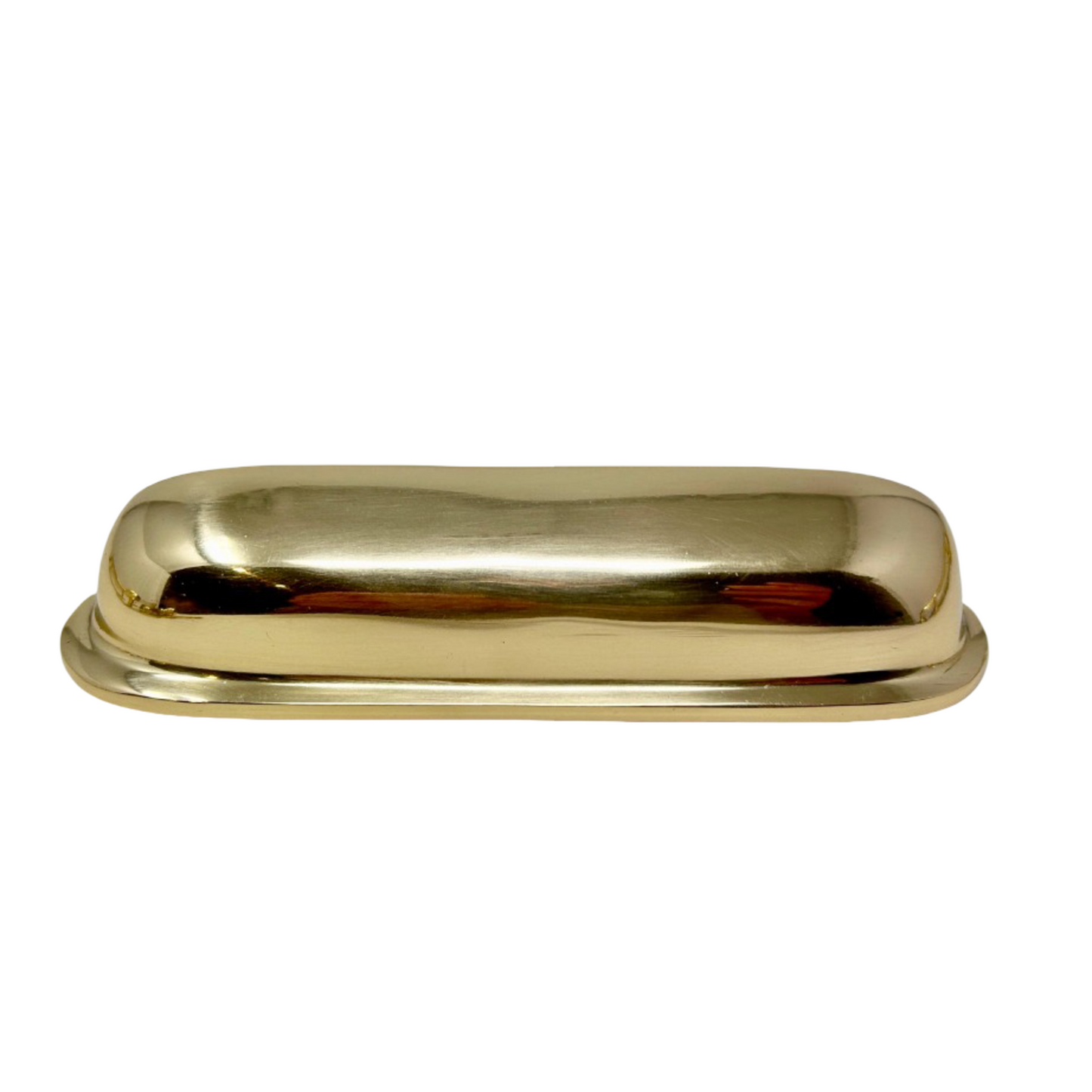 Lacquered Brass Large Cup Handle