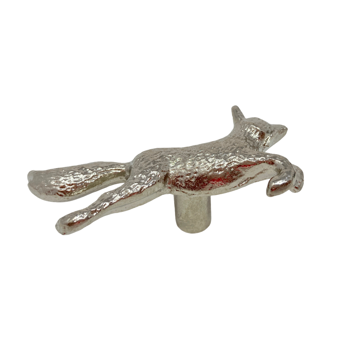 Running Fox Vintage Animal Knob