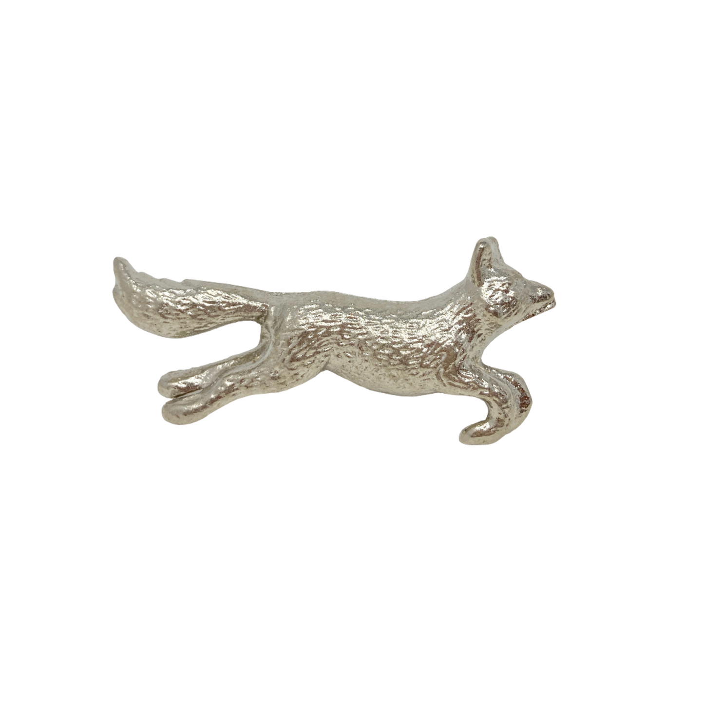 Running Fox Vintage Animal Knob