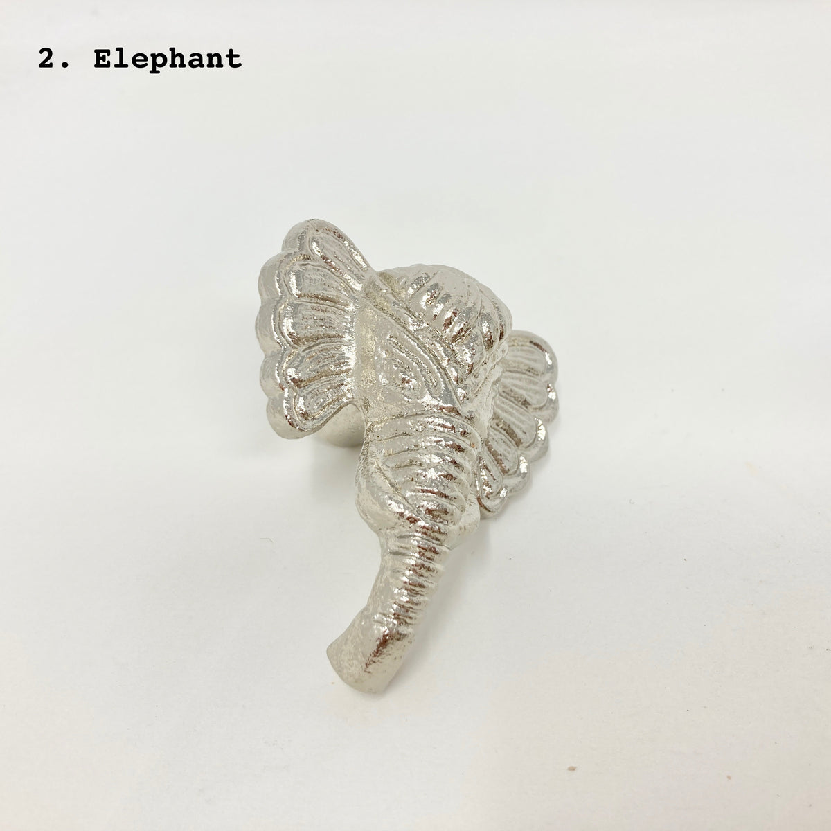 Silver Animal Metal Drawer Knob for Cabinets, Drawers, Cupboard Door Bedroom Kitchen & Furniture with a Whimsical Touch