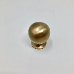 Aged Brass UNLACQUERED Cabinet Knobs and Handles