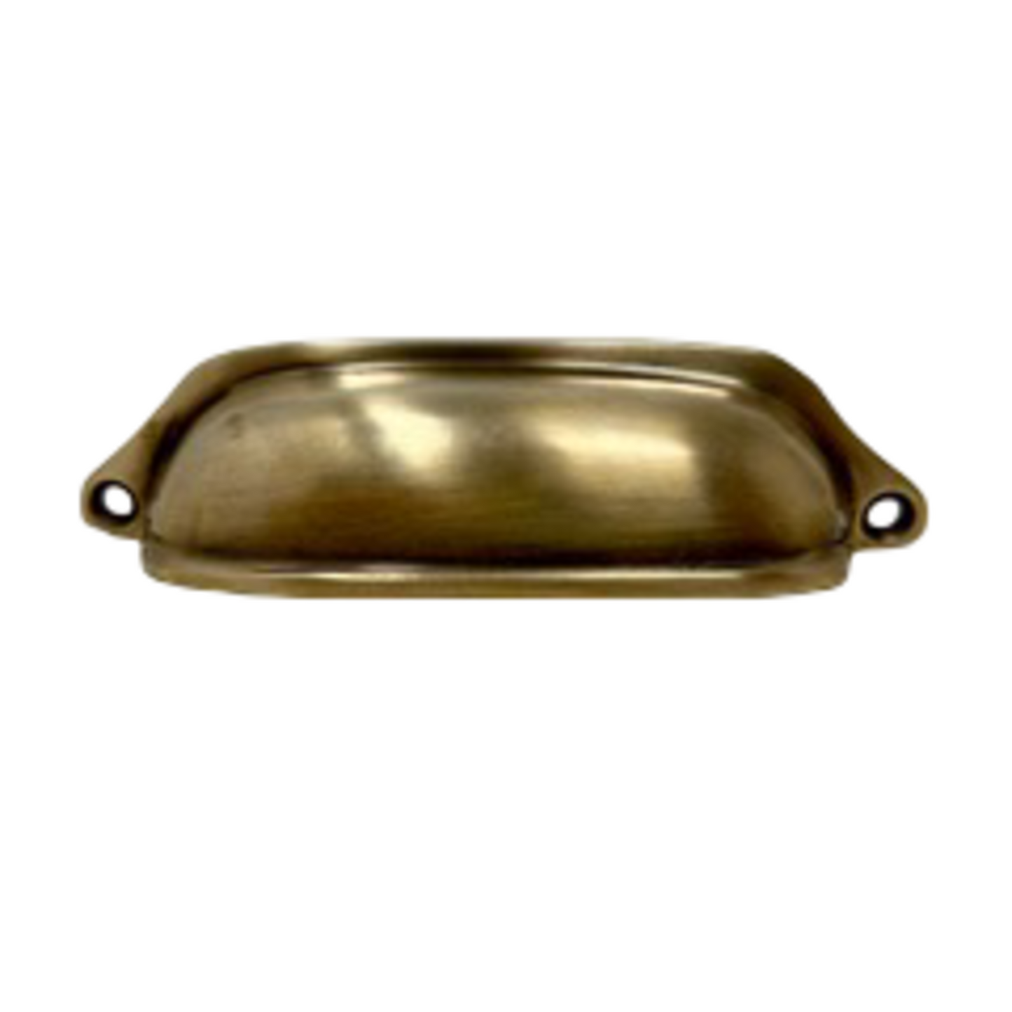 Unlacquered Brass Small Cup Handle